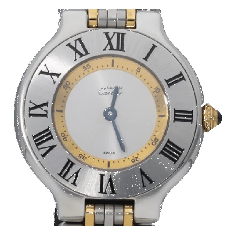Cartier Montre Must 21 Or Jaune 18K / Acier sold by 58 Facettes