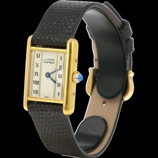 Cartier Tank Vermeil - Montre femme à quartz sold by 58 Facettes product image thumbnail 2