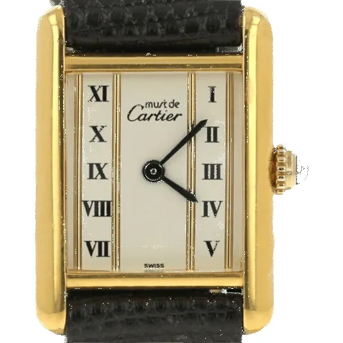 Cartier Tank Vermeil - Montre femme à quartz sold by 58 Facettes