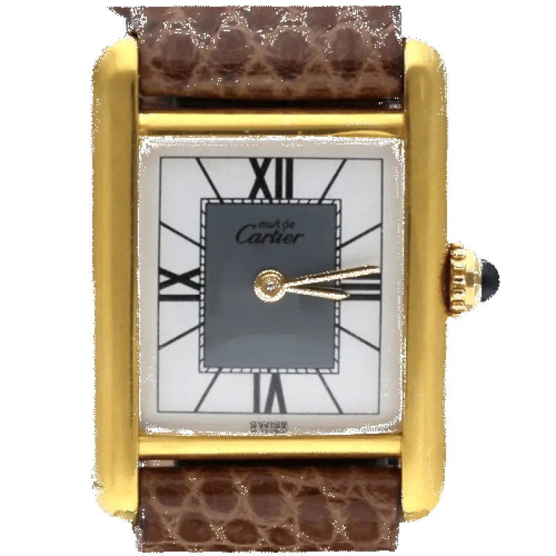 Cartier Montre Tank Vermeil sold by 58 Facettes