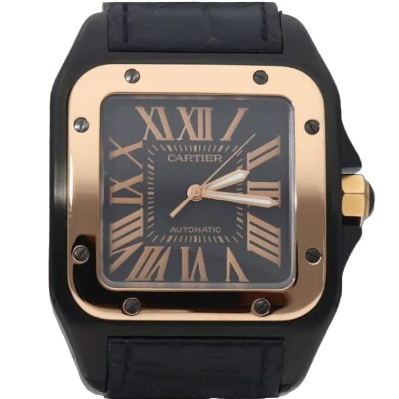Cartier Montre Santos 100 Xl Pvd sold by 58 Facettes