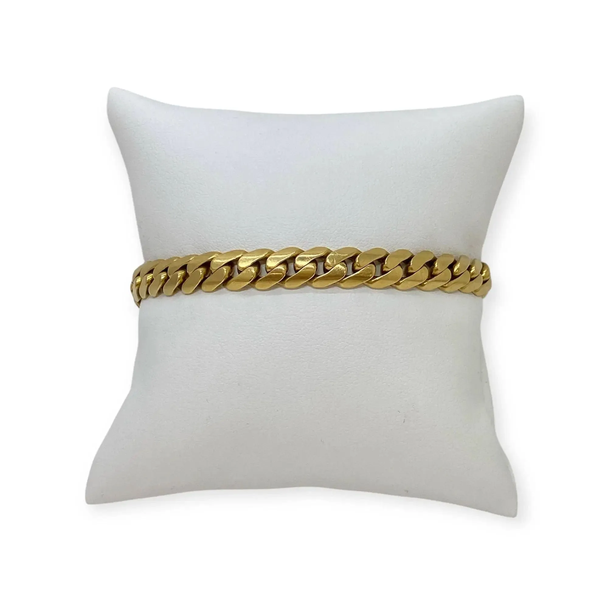 Bracelet or jaune maille gourmette épaisse sold by 58 Facettes product image thumbnail 3