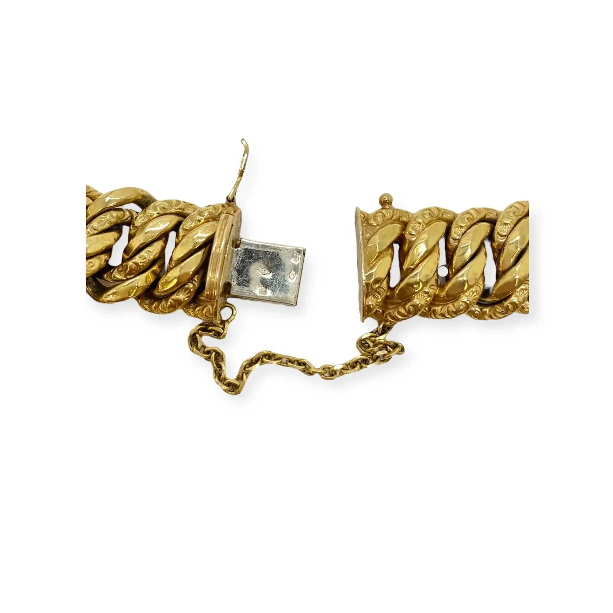 Bracelet or jaune maille américaine sold by 58 Facettes product image thumbnail 5