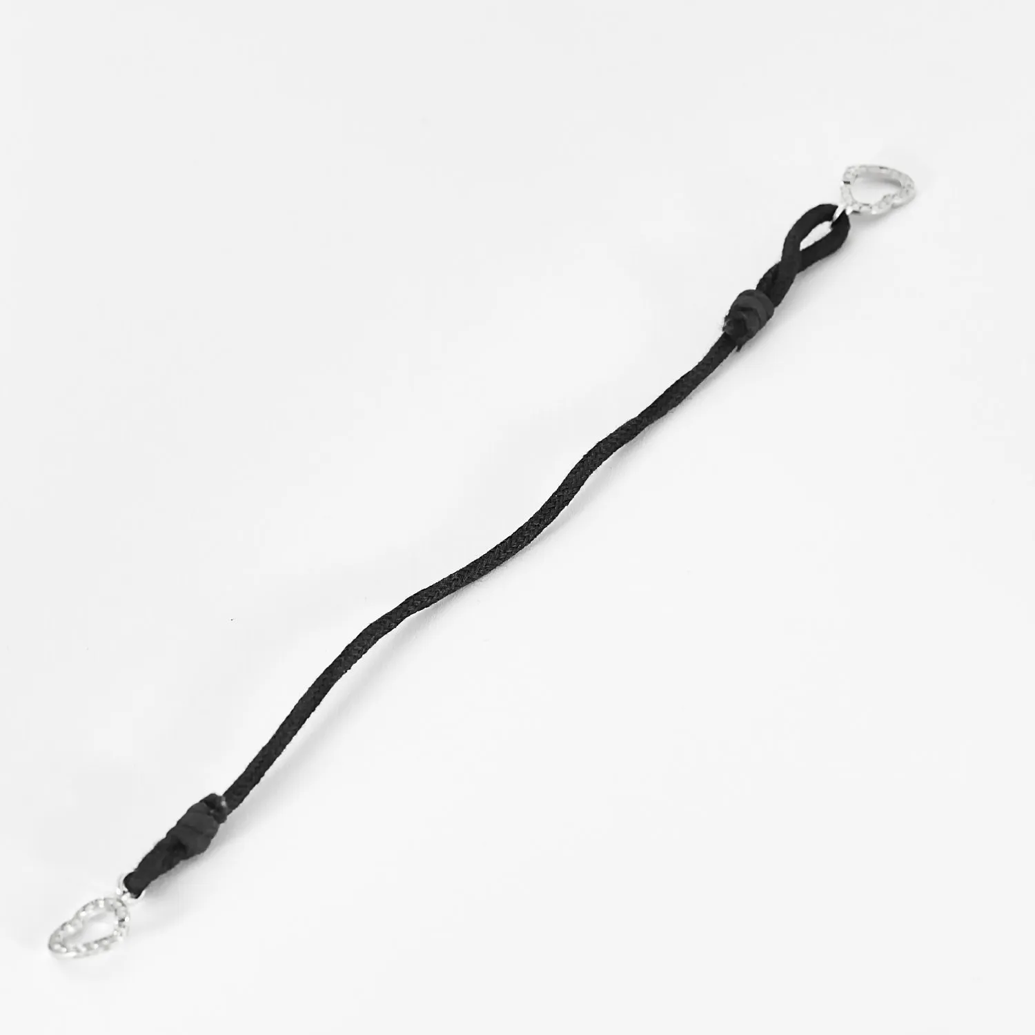 DINH VAN - Bracelet en cordon noir, or blanc et diamants sold by 58 Facettes product image thumbnail 3