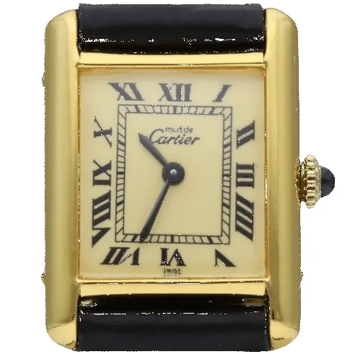 Cartier Montre Tank Vermeil sold by 58 Facettes