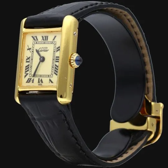 Cartier Montre Tank Vermeil sold by 58 Facettes product image thumbnail 3