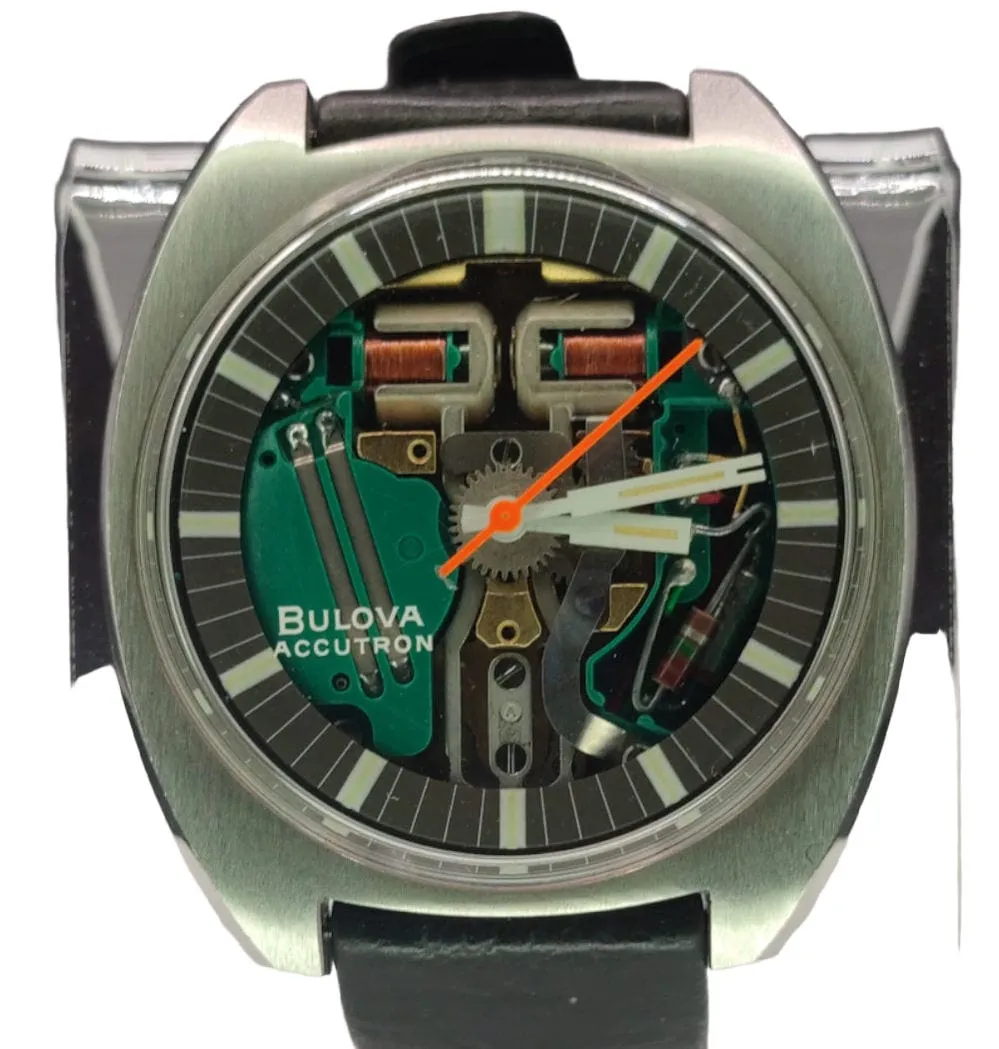 BULOVA - Montre à diapason Accutron Spaceview 214 avec boîtier coussin sold by 58 Facettes