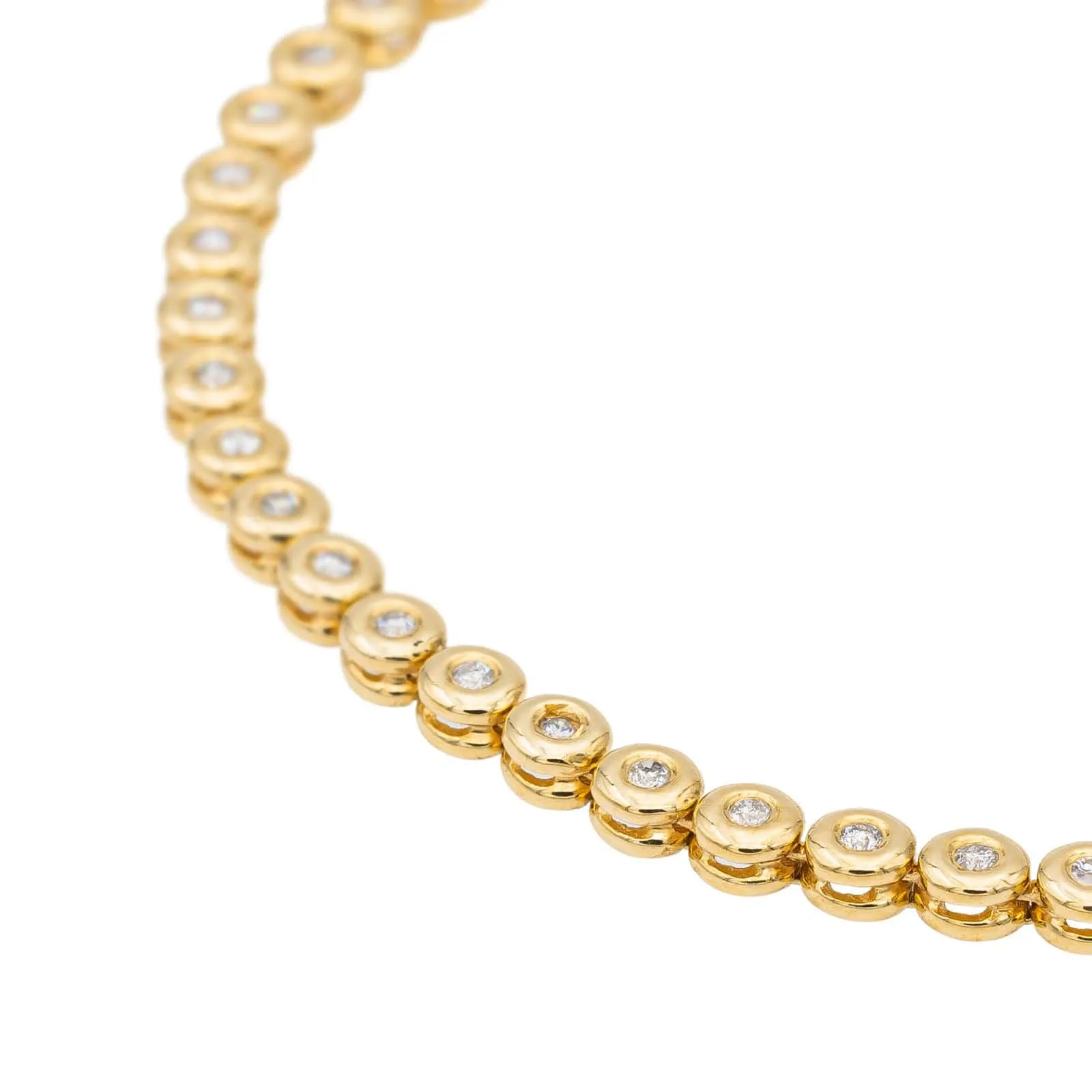 Bracelet Ligne Or jaune Diamant sold by 58 Facettes product image thumbnail 4