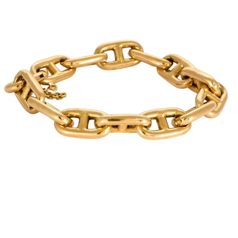 Bracelet or jaune maille chaine d'ancre sold by 58 Facettes