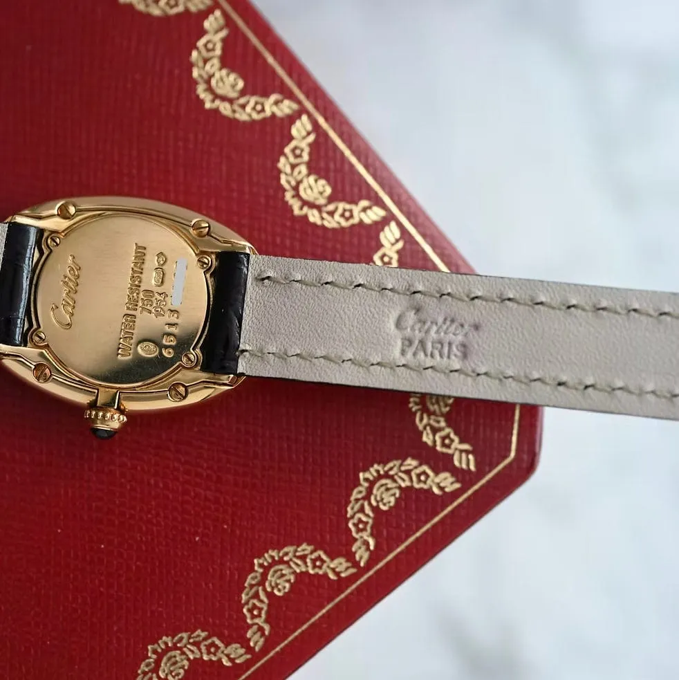 Cartier - Montre Baignoire PM en or jaune sold by 58 Facettes product image thumbnail 5