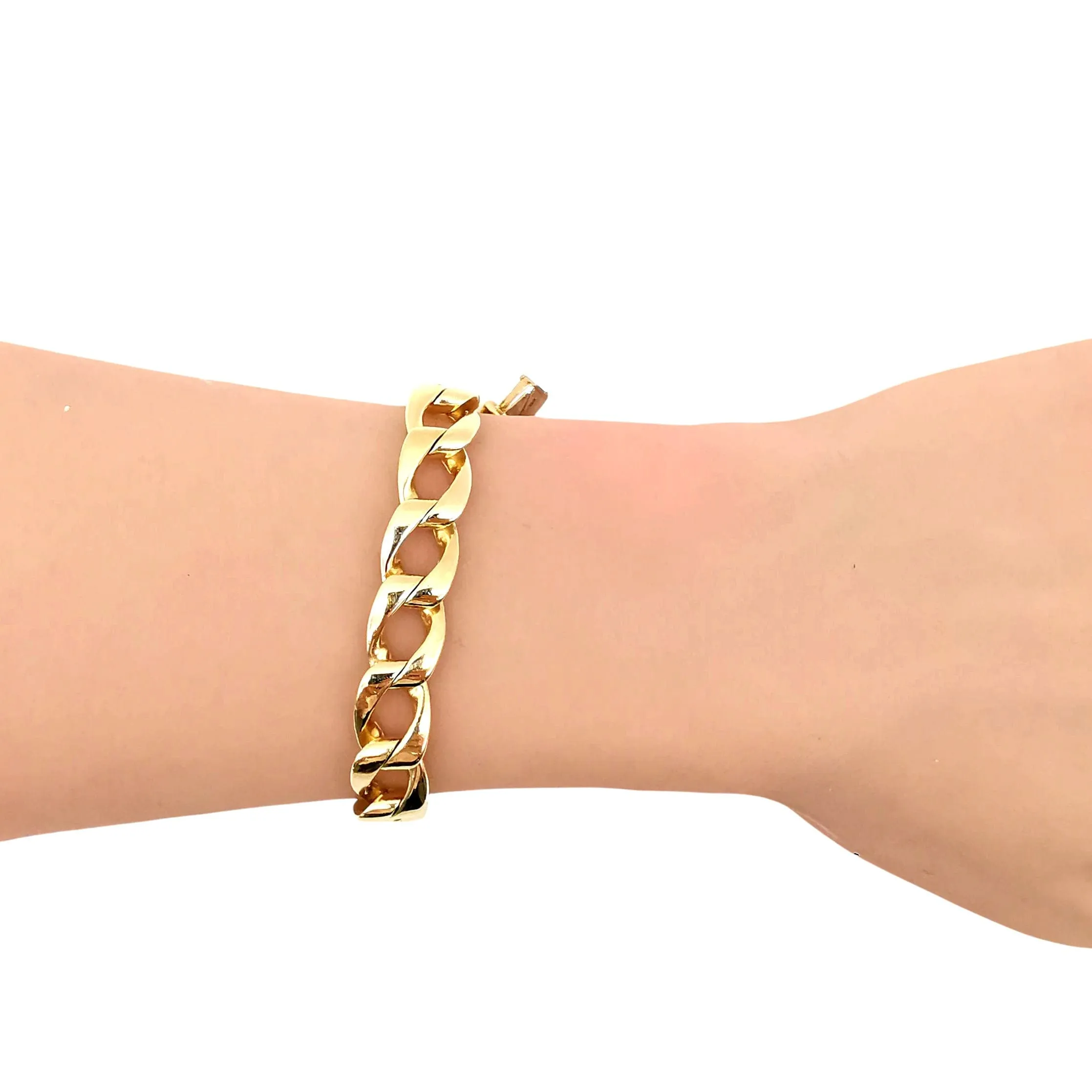 Bracelet or jaune Maille forçat sold by 58 Facettes product image thumbnail 2