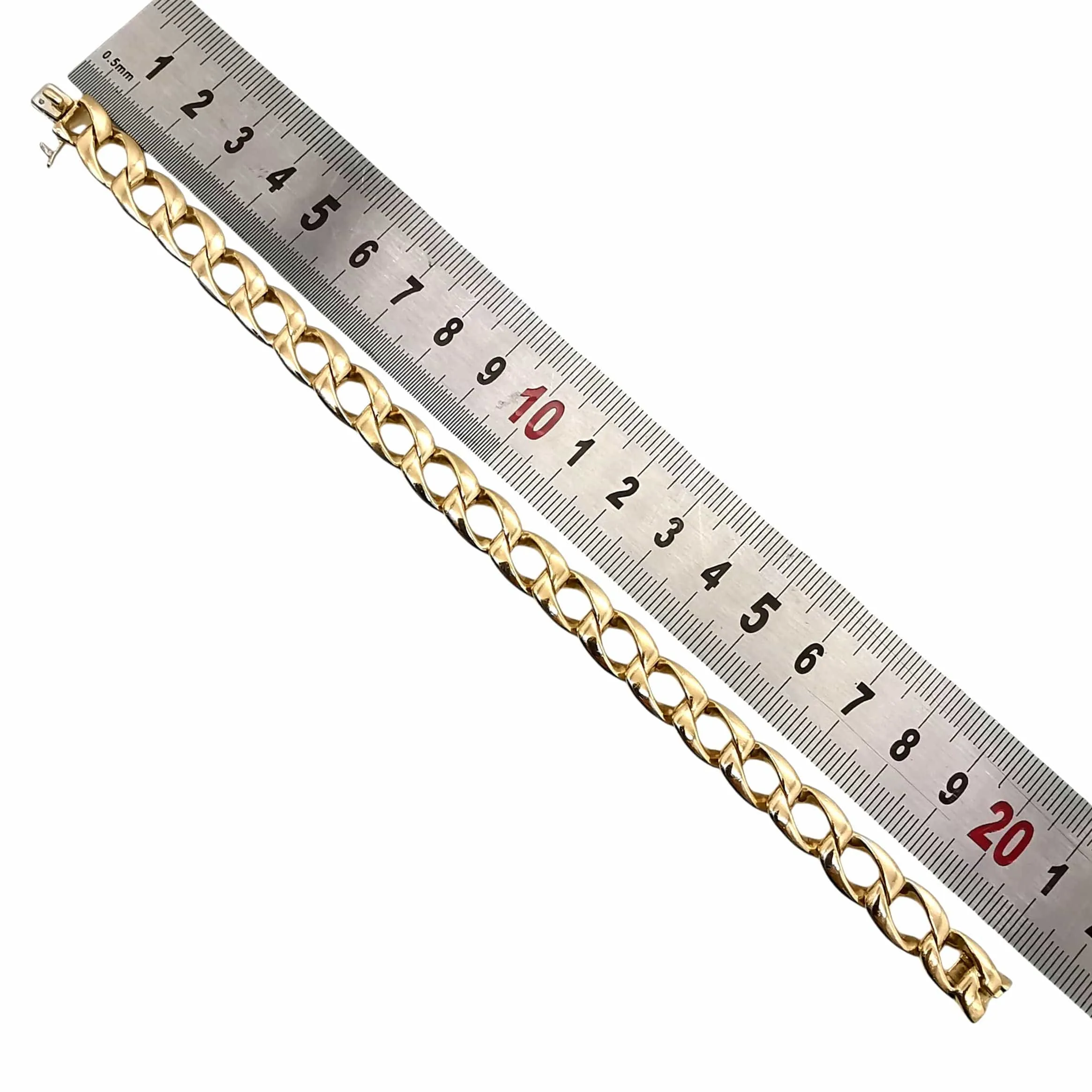 Bracelet or jaune Maille forçat sold by 58 Facettes product image thumbnail 4