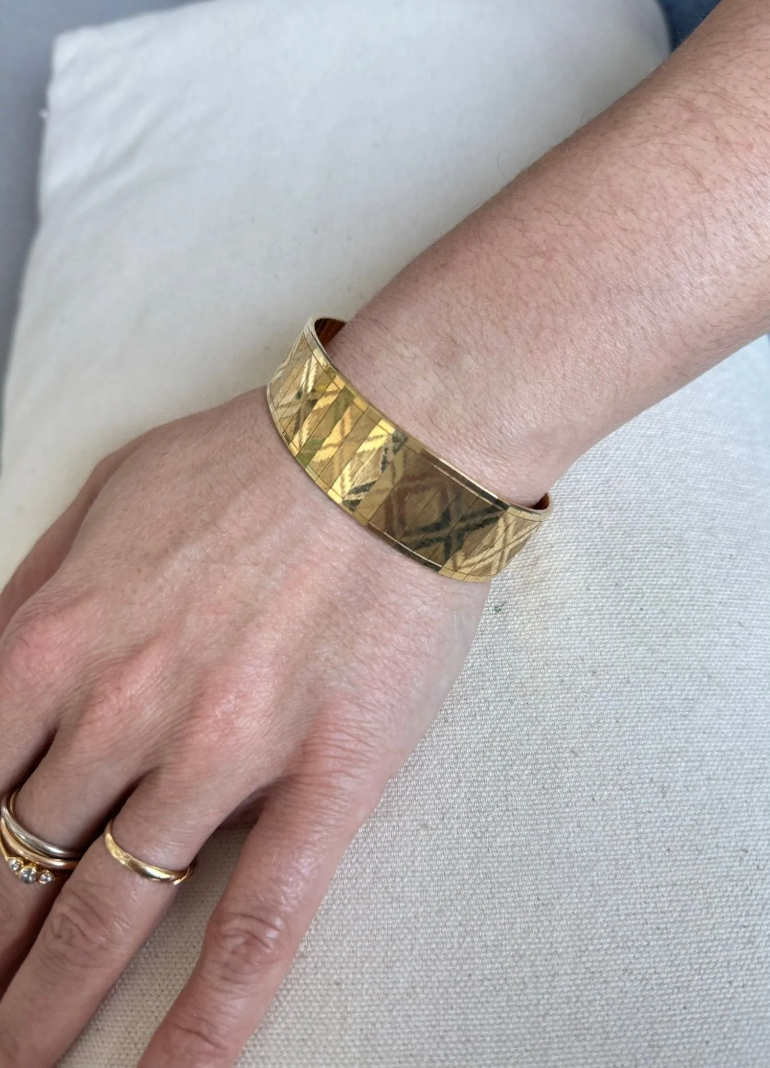 Bracelet Articulé En Or 1970 sold by 58 Facettes product image thumbnail 2