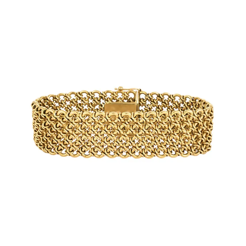 Bracelet ruban en or jaune sold by 58 Facettes