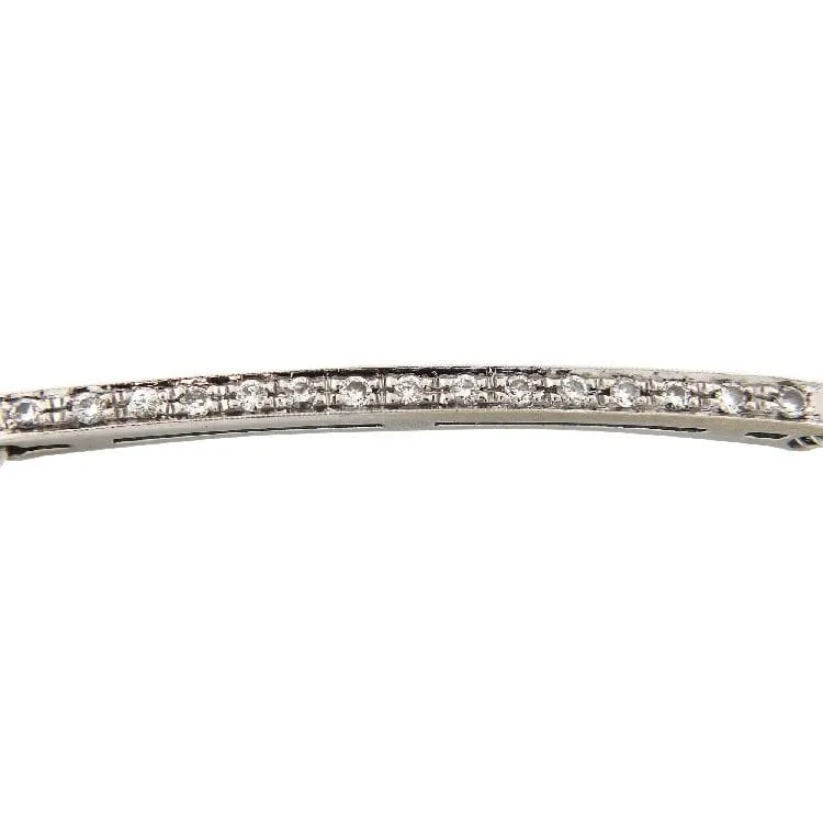 Bracelet en or blanc avec diamants de 0,23 ct sold by 58 Facettes product image thumbnail 3