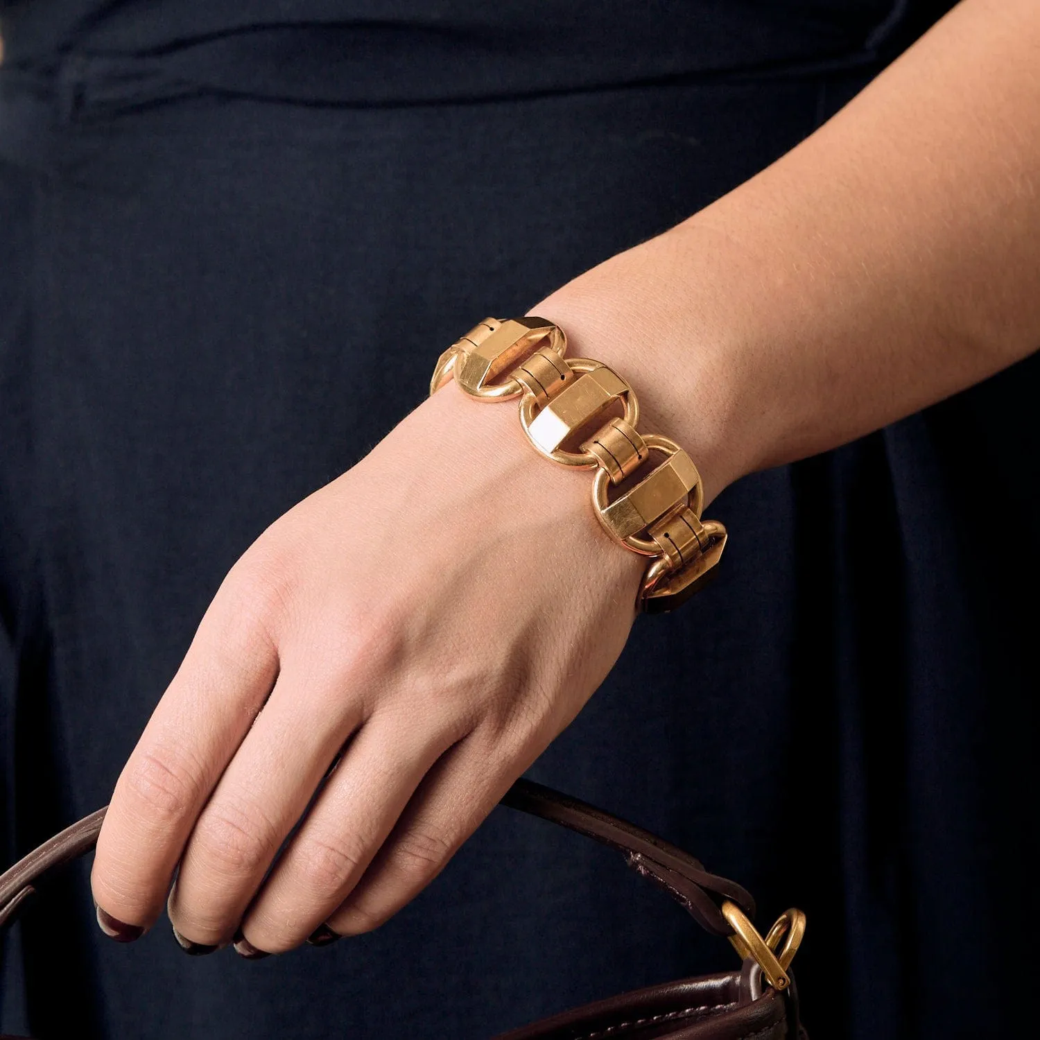 Bracelet en or jaune sold by 58 Facettes product image thumbnail 2