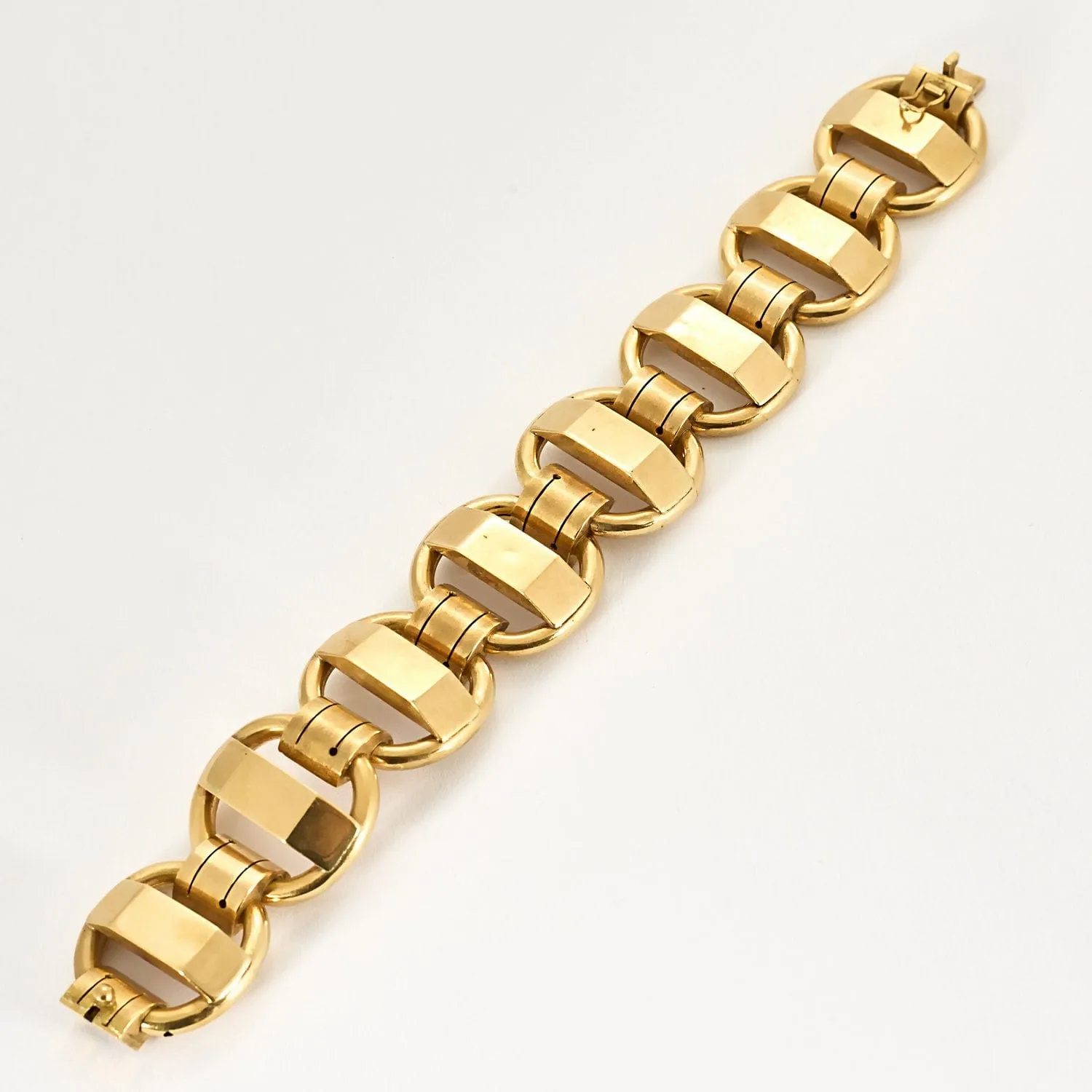 Bracelet en or jaune sold by 58 Facettes product image thumbnail 3