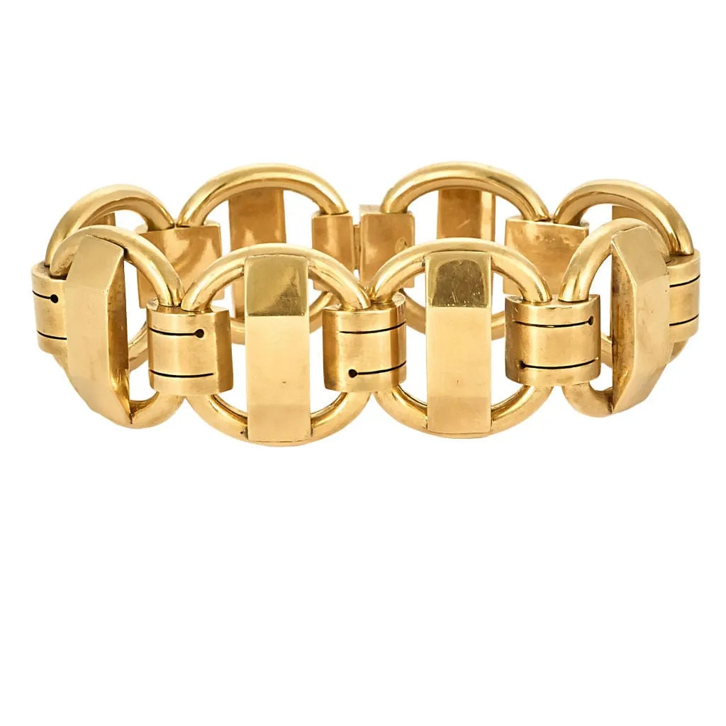 Bracelet en or jaune sold by 58 Facettes