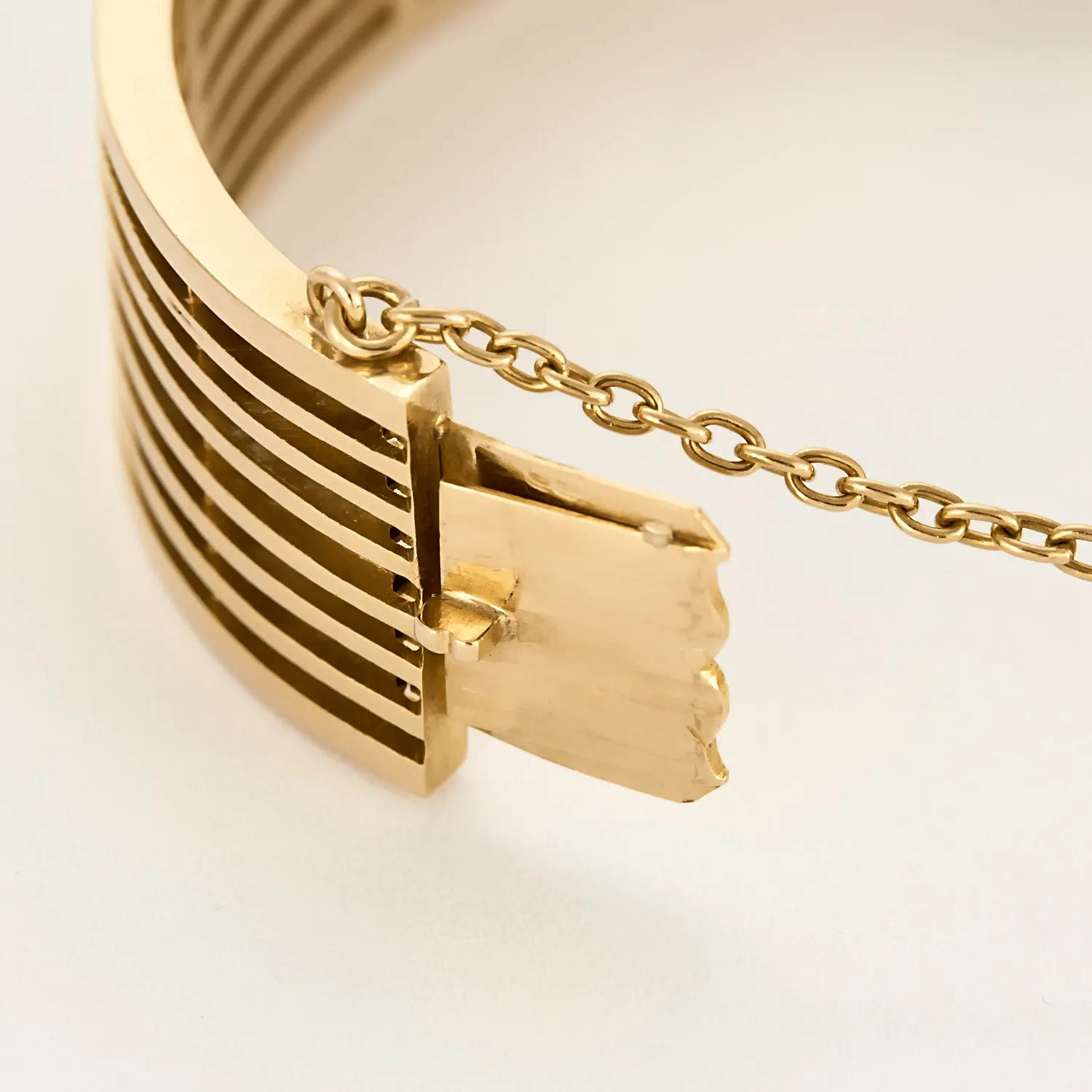 Bracelet Napoleon III, or, argent et diamants sold by 58 Facettes product image thumbnail 4