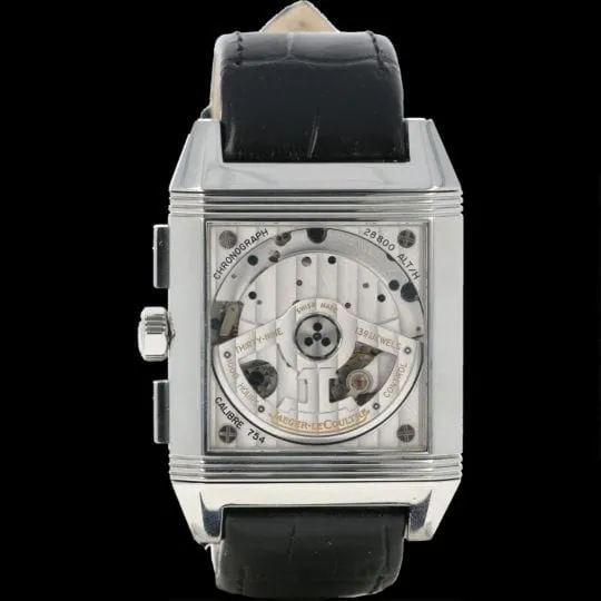 Jaeger-LeCoultre Reverso Squadra - Montre GMT Chronograph en acier sold by 58 Facettes product image thumbnail 2
