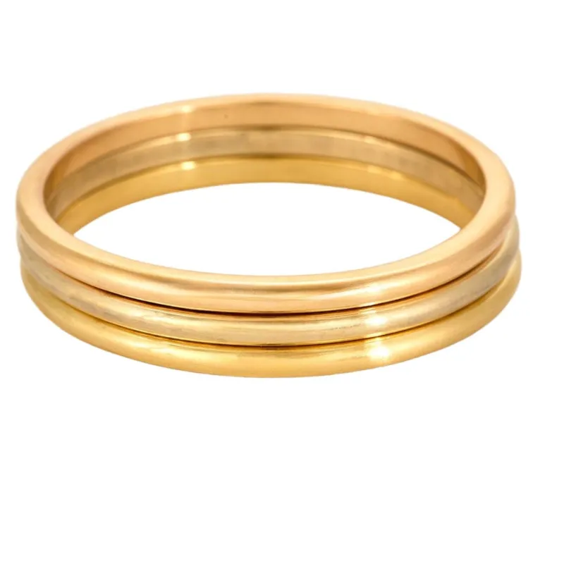 CARTIER - Mobilis- Rare Bracelet en or de trois couleurs. sold by 58 Facettes