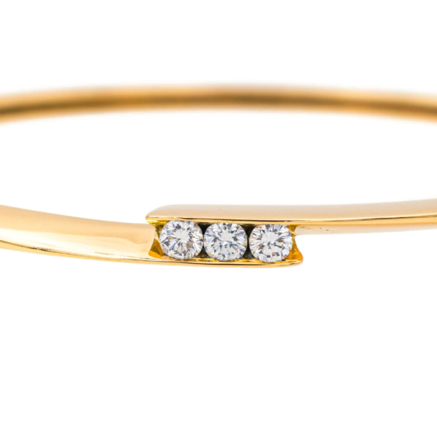 Bracelet Jonc Or jaune Diamant sold by 58 Facettes product image thumbnail 5