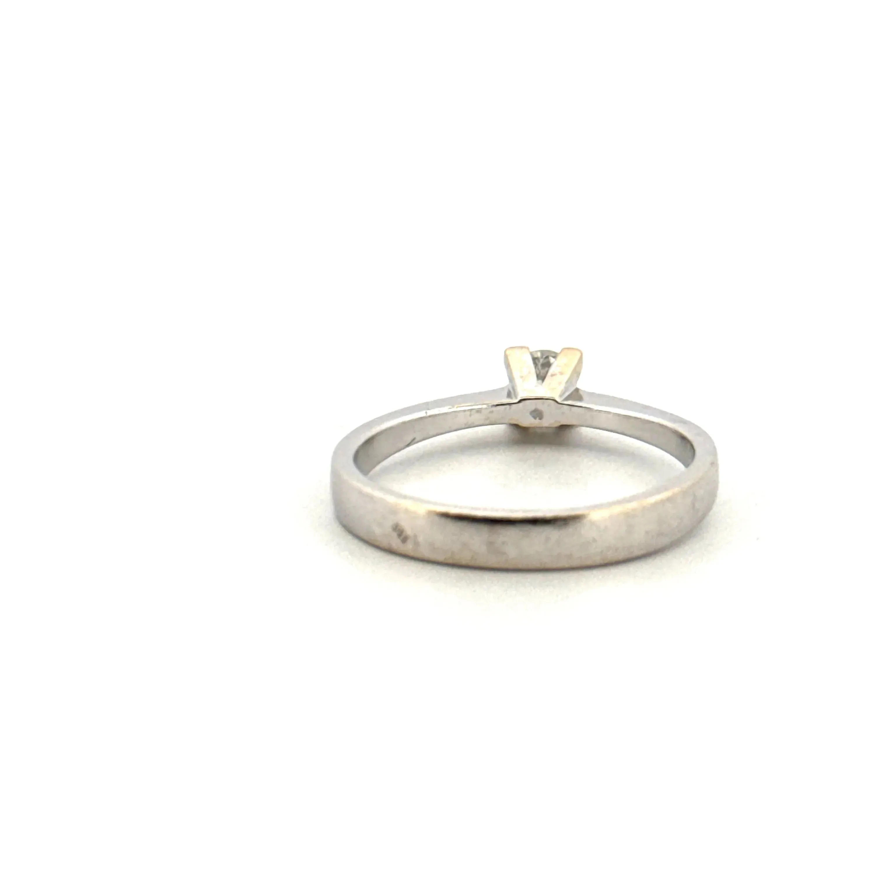 Solitaire Or Blanc 18k & Diamant sold by 58 Facettes product image thumbnail 5