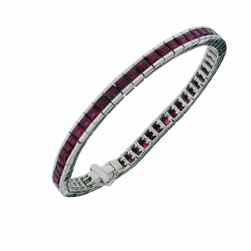 Bracelet Tennis Rubis 10,95 carats sold by 58 Facettes