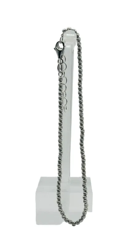 Bracelet boule de diamant en or blanc sold by 58 Facettes