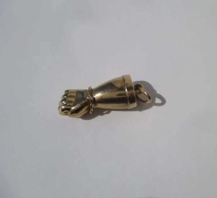 Pendentif ancien porte bonheur main Figa sold by 58 Facettes product image thumbnail 5