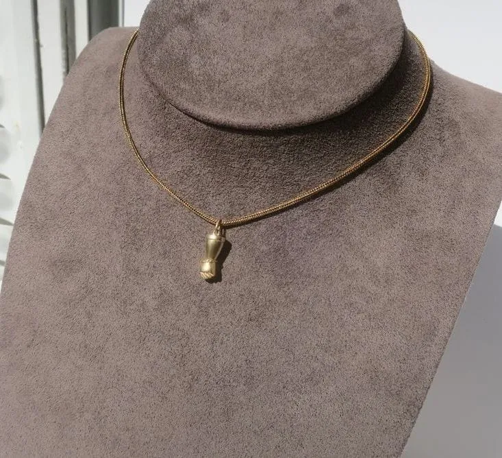 Pendentif ancien porte bonheur main Figa sold by 58 Facettes product image thumbnail 2