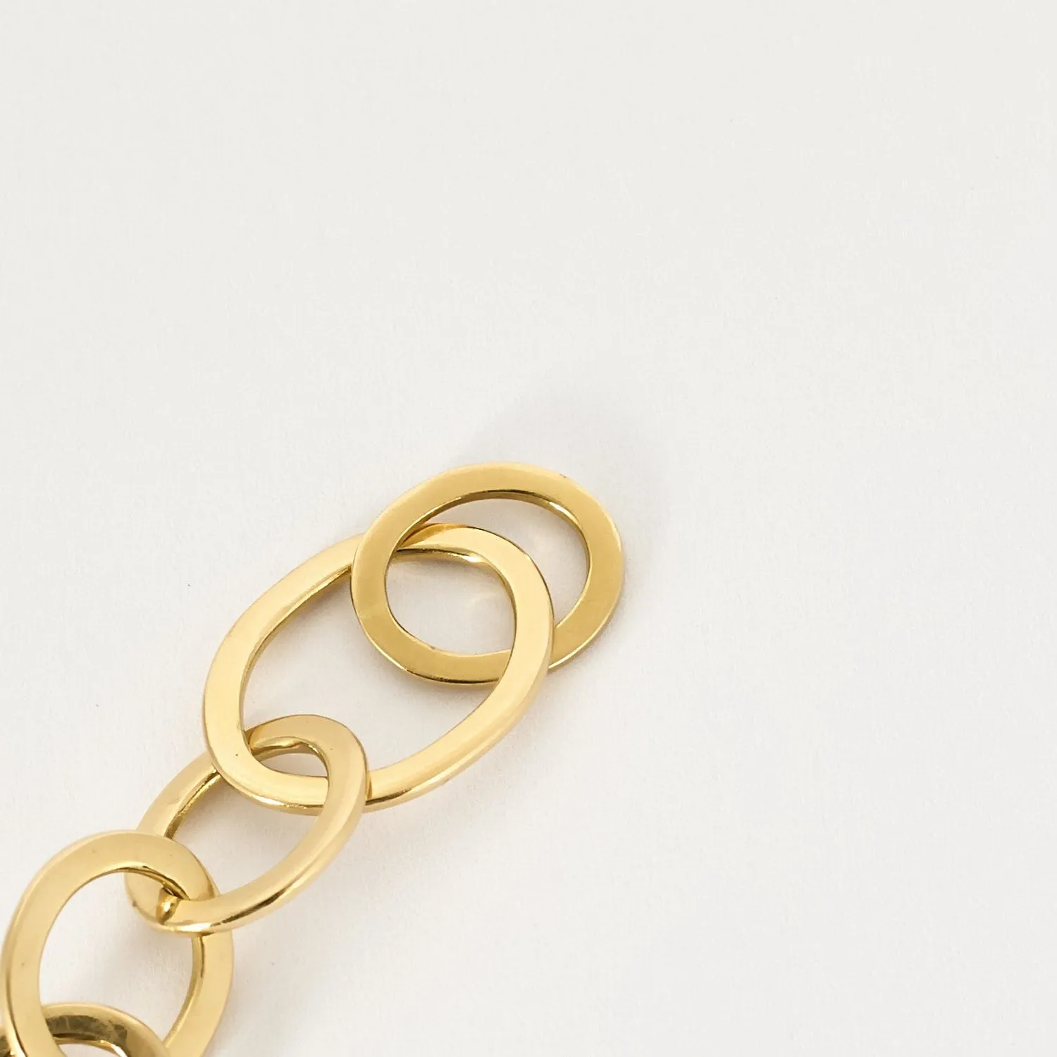 Bracelet en or jaune à maille ronde sold by 58 Facettes product image thumbnail 5