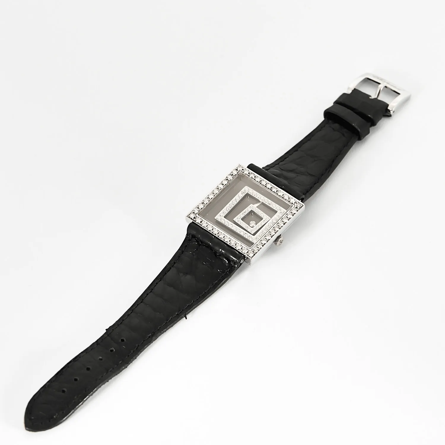 Chopard - Happy Spirit - Montre en or gris et diamants sold by 58 Facettes product image thumbnail 5