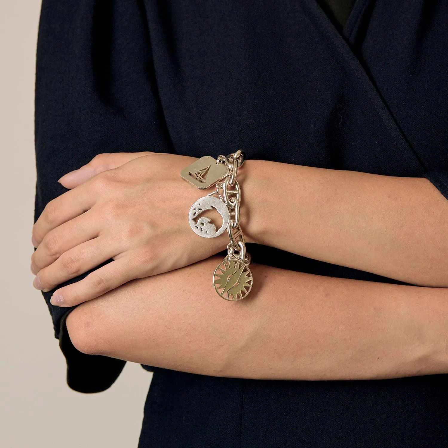 HERMES - Rare Bracelet Chaîne d'ancre argent sold by 58 Facettes product image thumbnail 2