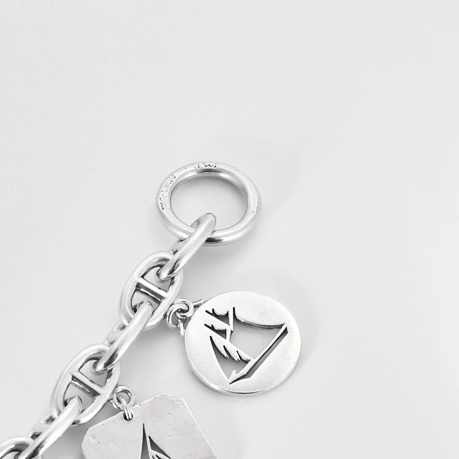 HERMES - Rare Bracelet Chaîne d'ancre argent sold by 58 Facettes product image thumbnail 4