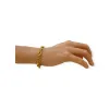 Bracelet or jaune double maille forçat sold by 58 Facettes