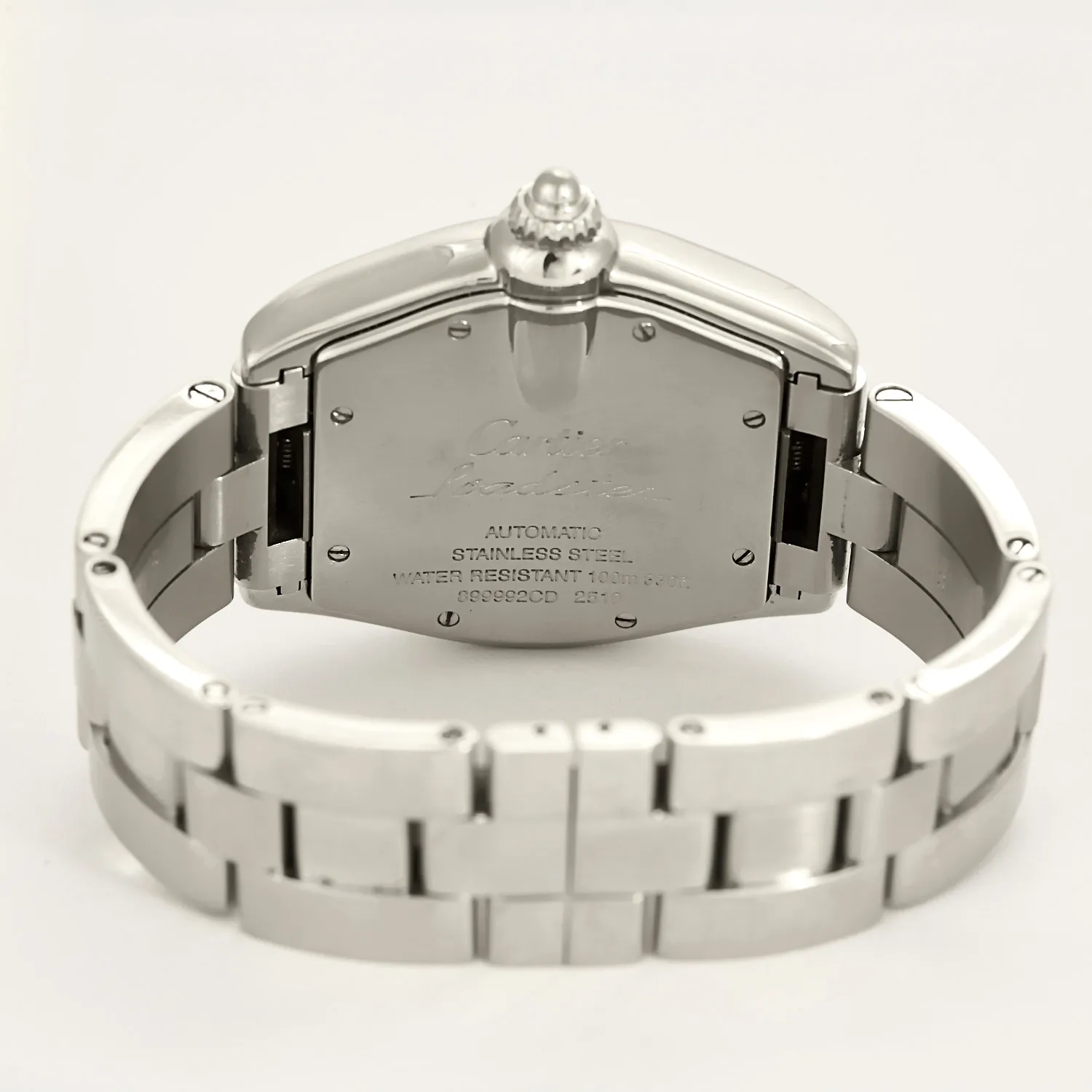 CARTIER- Roadster ref. 2510 - Montre en acier à mouvement automatique sold by 58 Facettes product image thumbnail 4