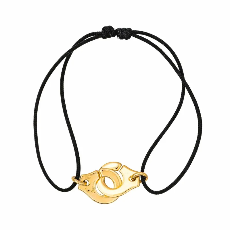 Dinh Van Bracelet Cordon Menottes Or jaune sold by 58 Facettes