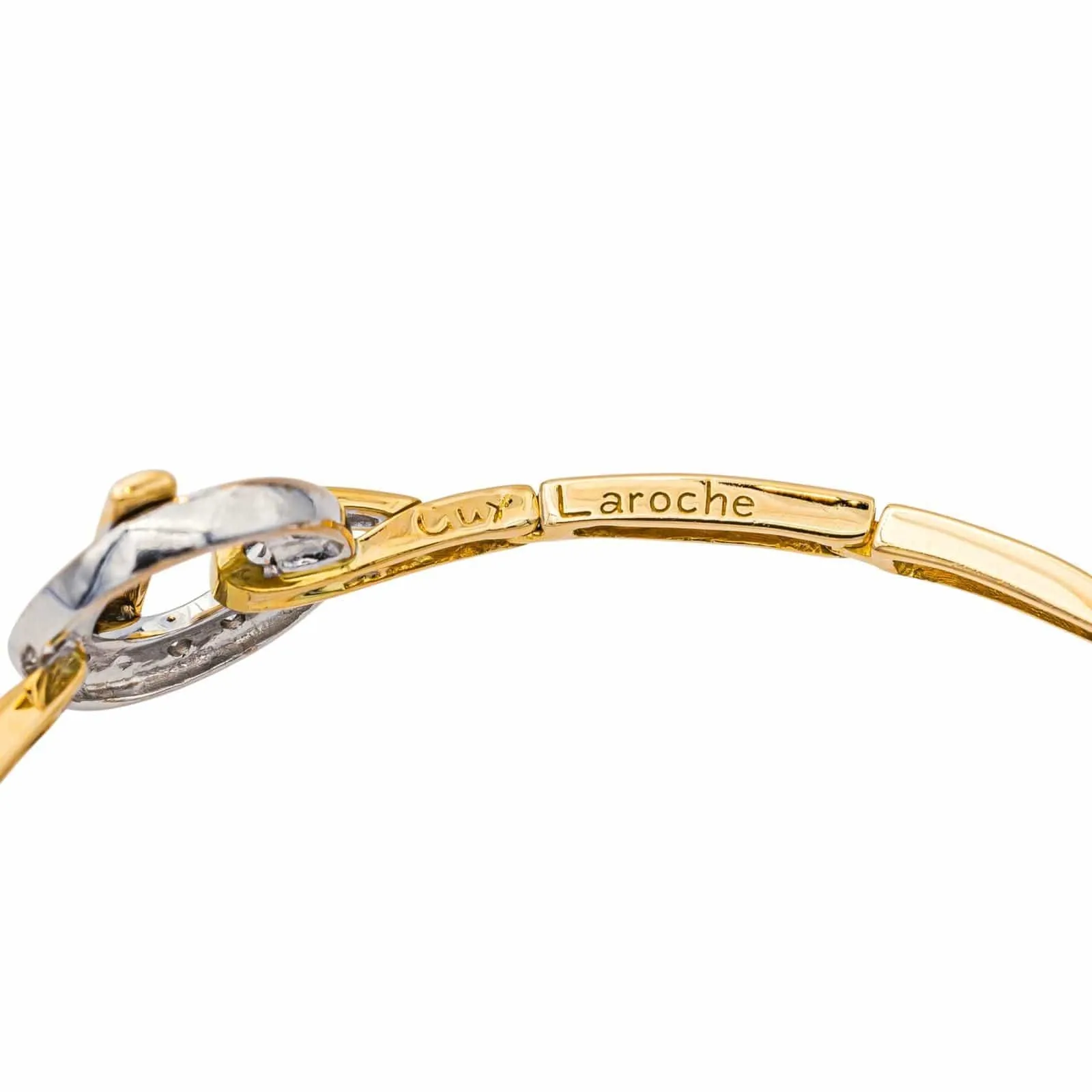 Guy Laroche Bracelet Or jaune, Or blanc Diamant sold by 58 Facettes product image thumbnail 4