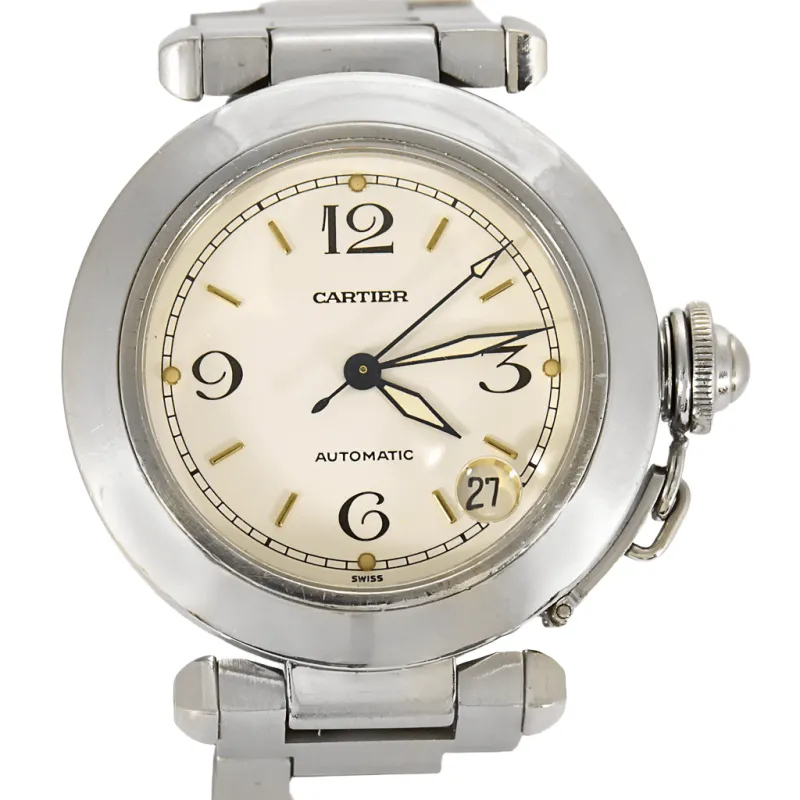 CARTIER - Pasha - Montre en acier à mouvement automatique sold by 58 Facettes