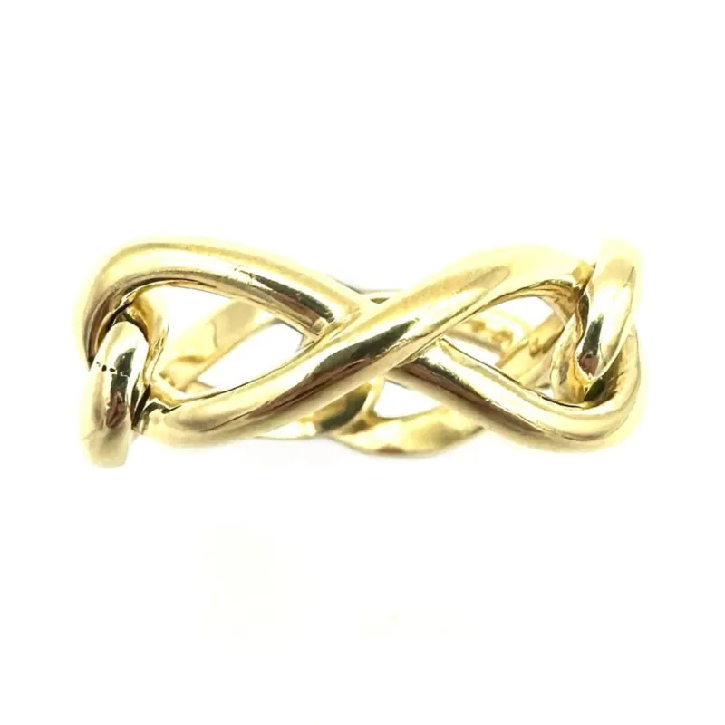 VAN CLEEF & ARPELS. Bague vintage or jaune 18K sold by 58 Facettes