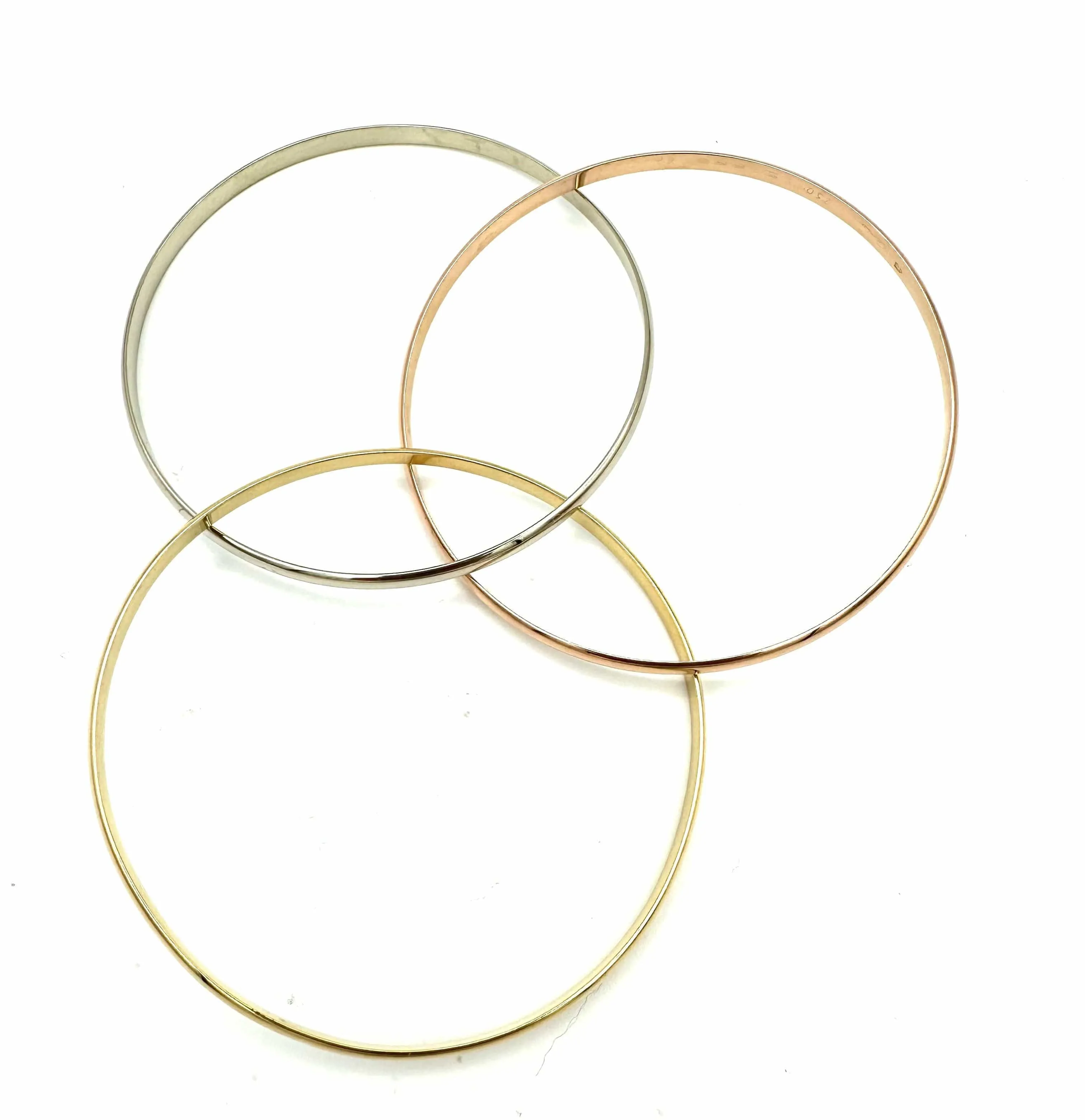 CARTIER. Collection "Trinity", bracelet 3 ors 18K (PM) sold by 58 Facettes product image thumbnail 4