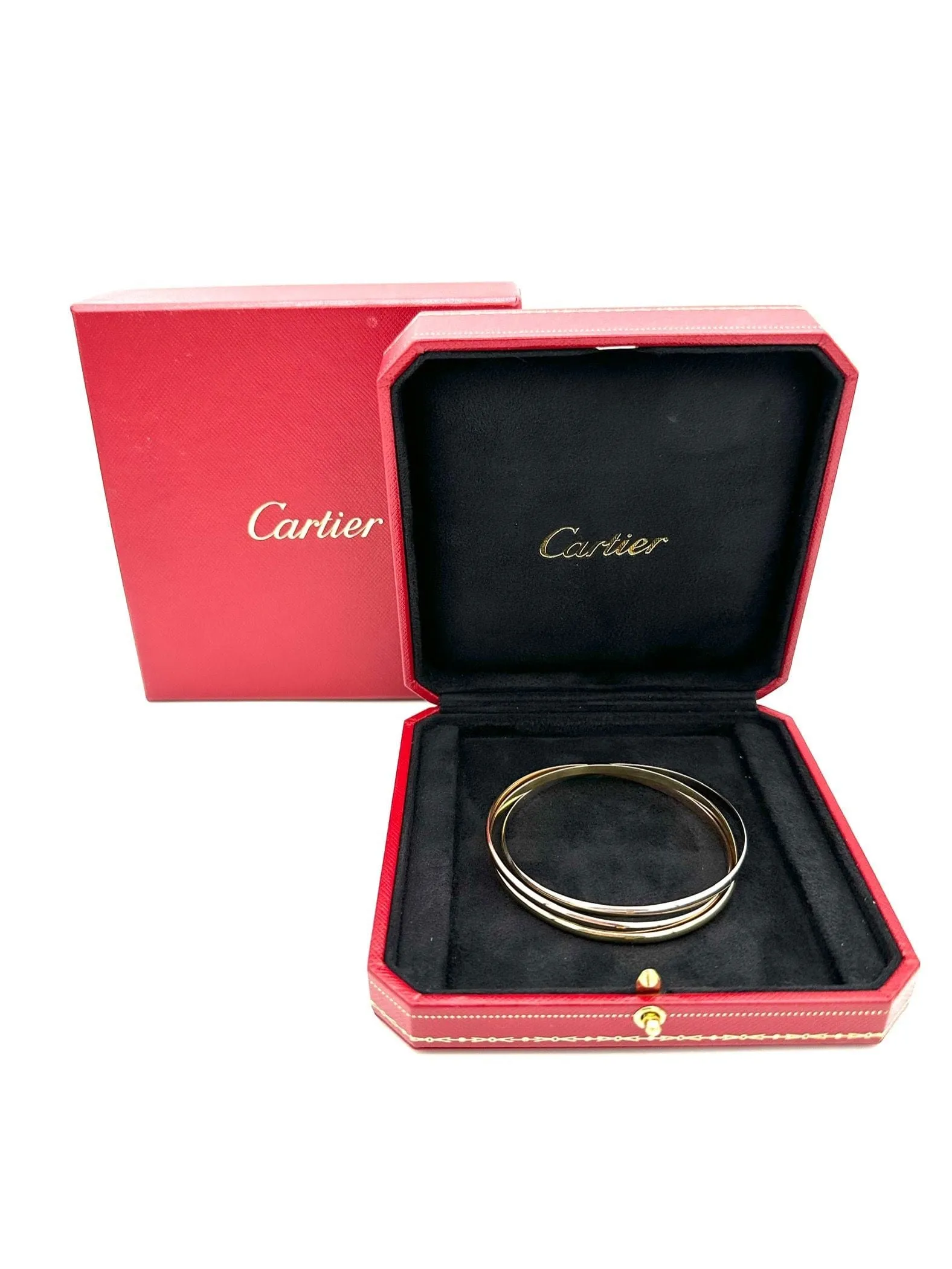CARTIER. Collection "Trinity", bracelet 3 ors 18K (PM) sold by 58 Facettes product image thumbnail 5