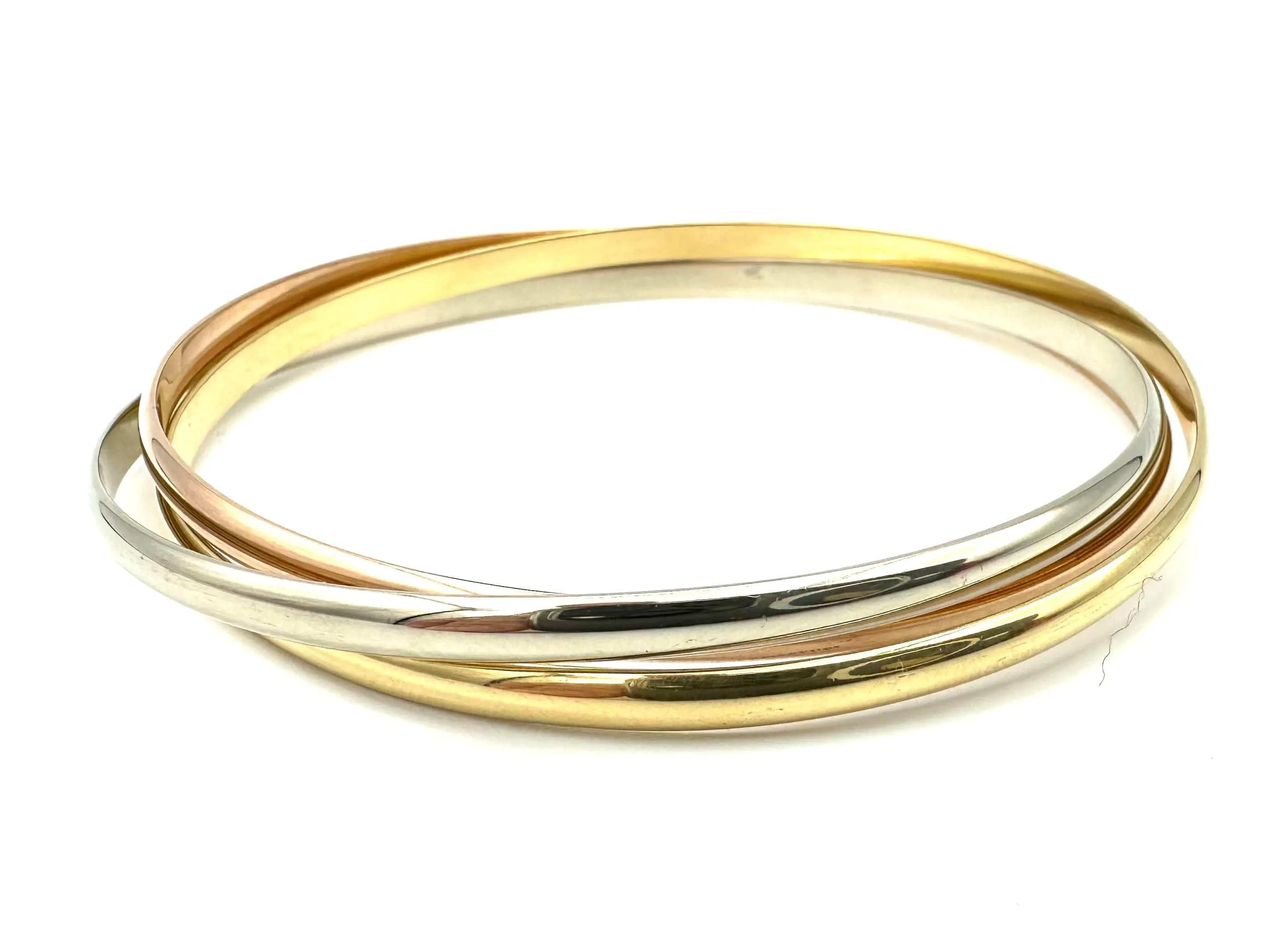 CARTIER. Collection "Trinity", bracelet 3 ors 18K (PM) sold by 58 Facettes product image thumbnail 3