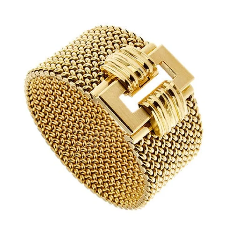 Bracelet vintage en or jaune sold by 58 Facettes