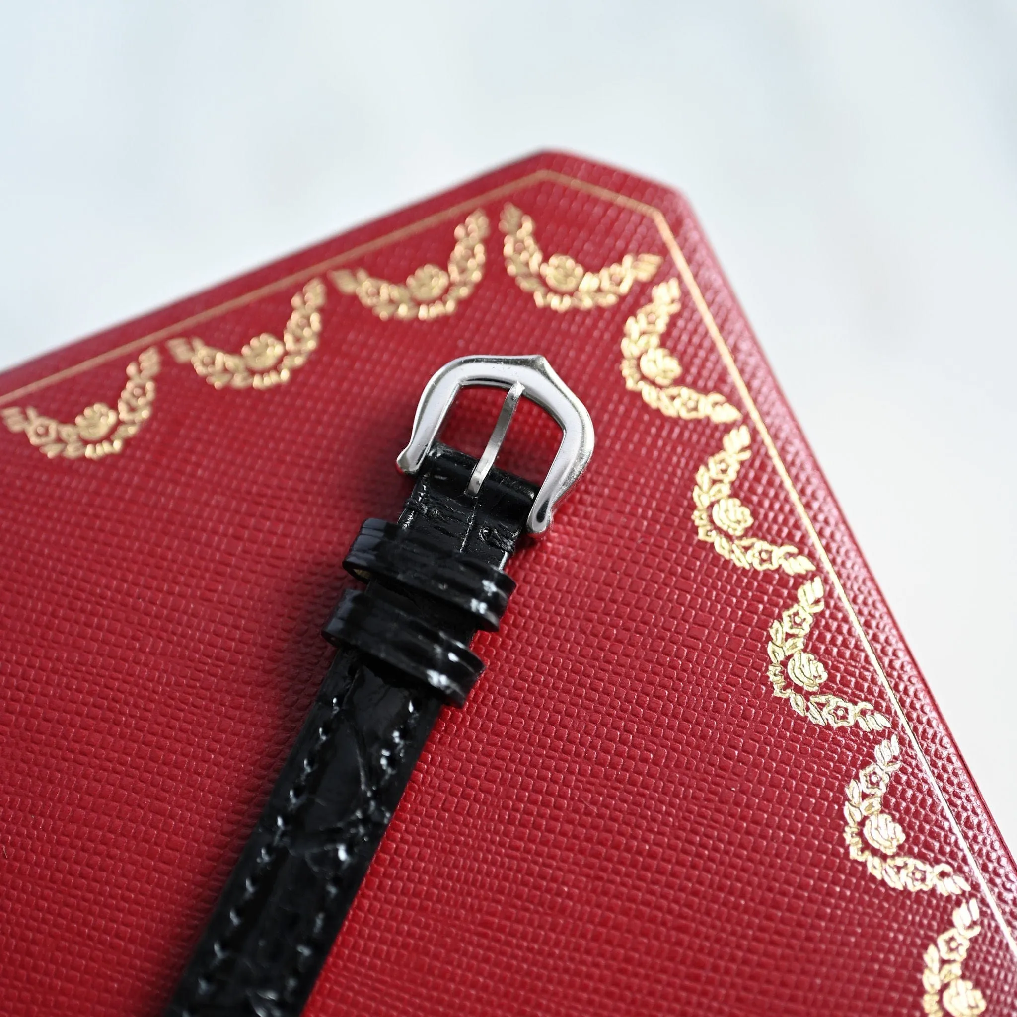 CARTIER - Montre Tank Allongée Mini or blanc sold by 58 Facettes product image thumbnail 4