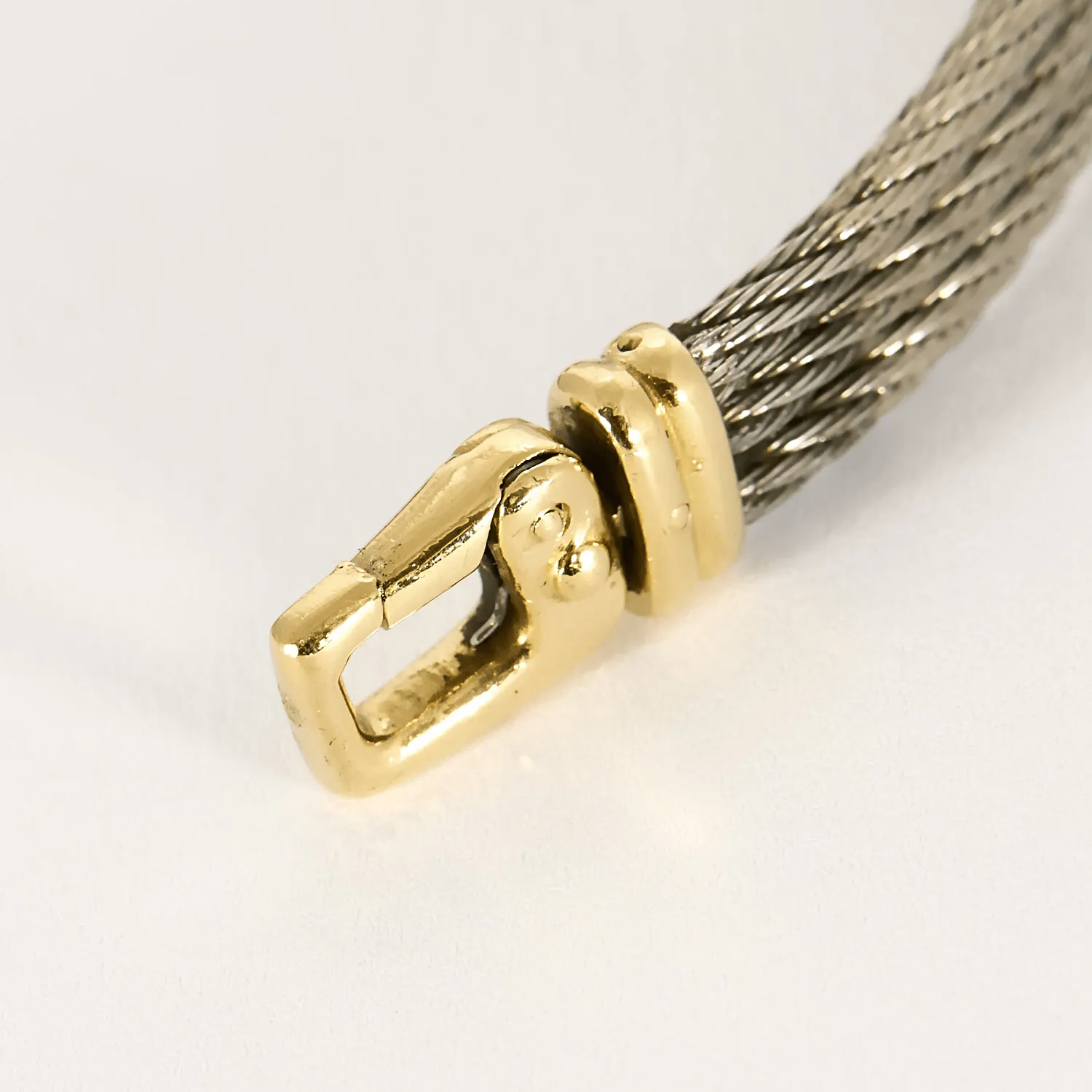 FRED - Force 10 - Bracelet en acier et or jaune sold by 58 Facettes product image thumbnail 5