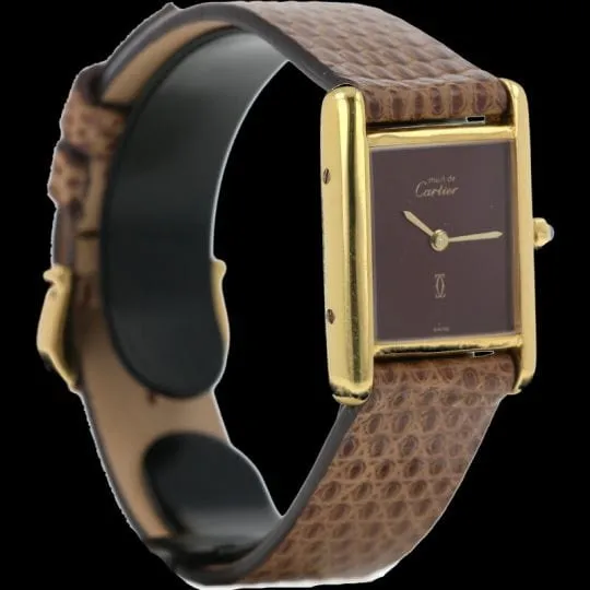 Cartier Montre Tank Vermeil sold by 58 Facettes product image thumbnail 5