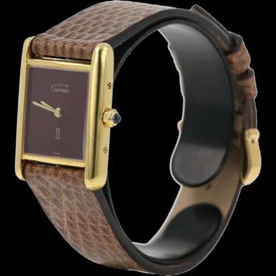 Cartier Montre Tank Vermeil sold by 58 Facettes product image thumbnail 2