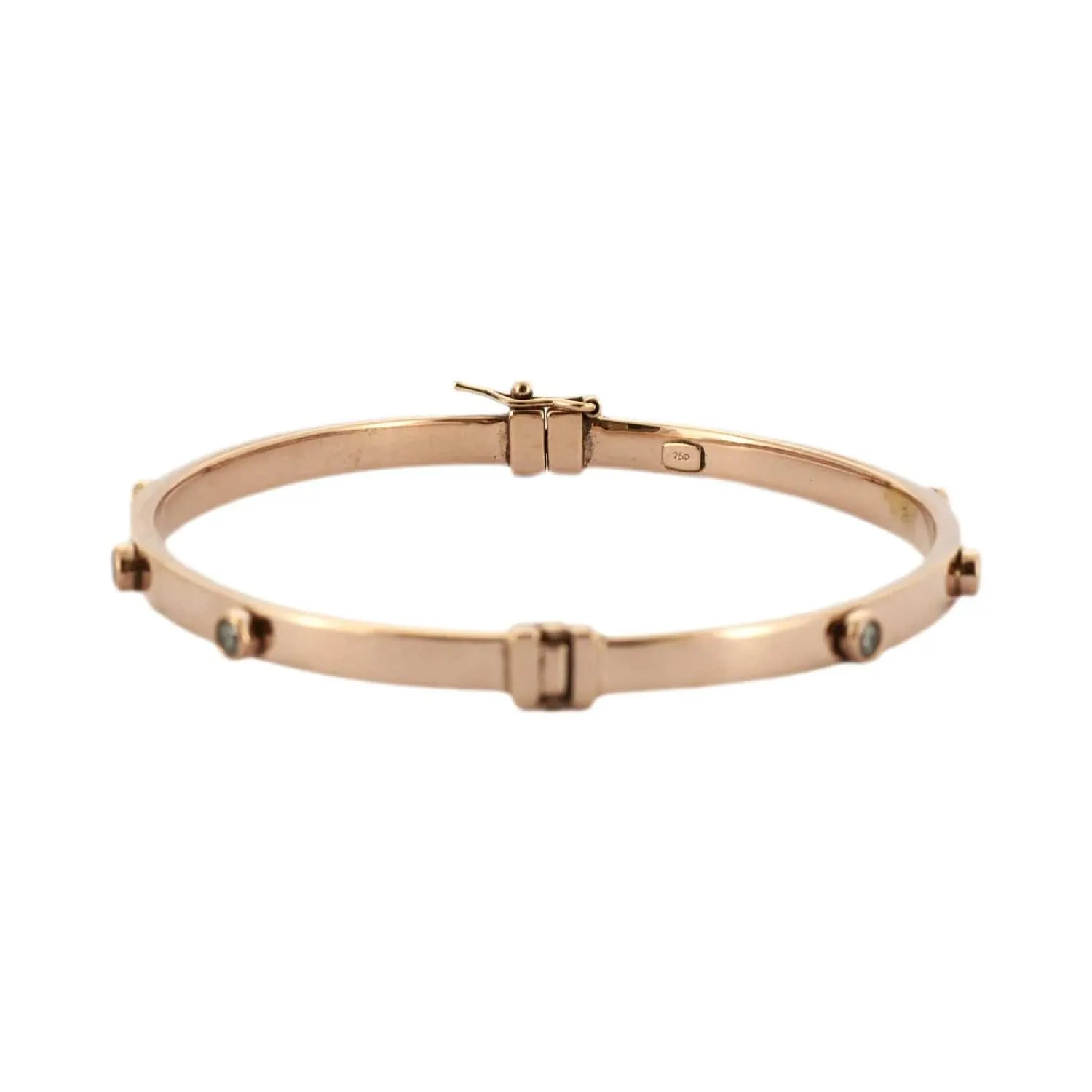 Bracelet "VY" Or rose Zircons sold by 58 Facettes product image thumbnail 3